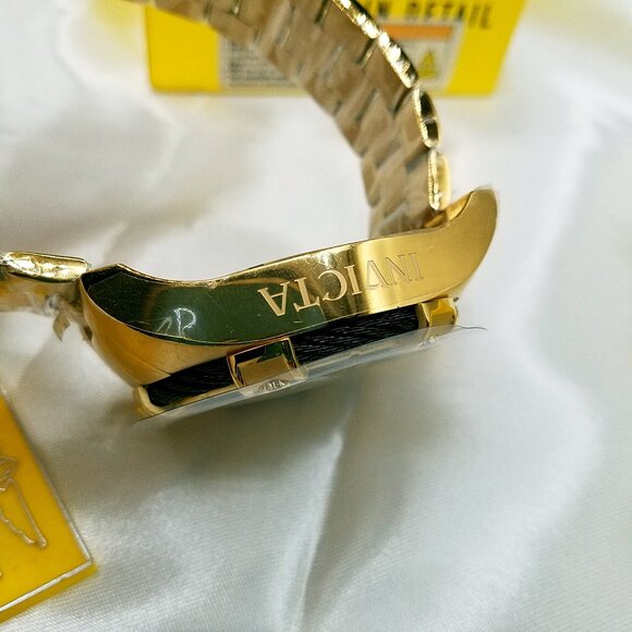 Invicta Bolt 25515 Men’s 52 mm Gold Stainless Steel Watch – New Open Box Quartz - Picture 7 of 13